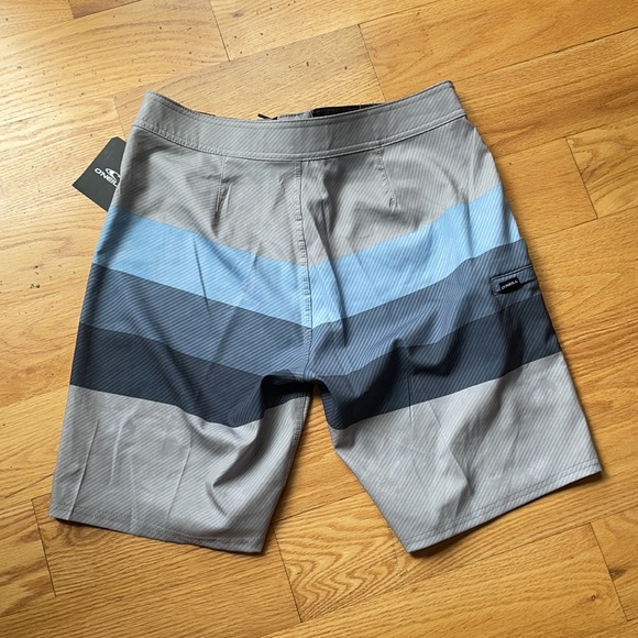 New O’Neill Swim Trunks Boardshorts Tie Waist Unlined Size 29 - Picture 5 of 10